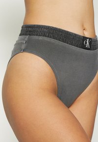 Calvin Klein Swimwear AUTHENTIC HIGH RISE - Cuecas de biquíni - black