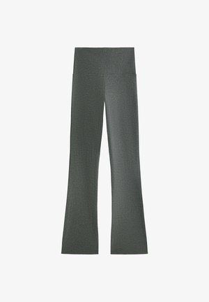 OYSHO, COMFORTLUX HIGH-RISE FLARE TROUSERS 34015965 - Legging (type pantalon) - dark grey