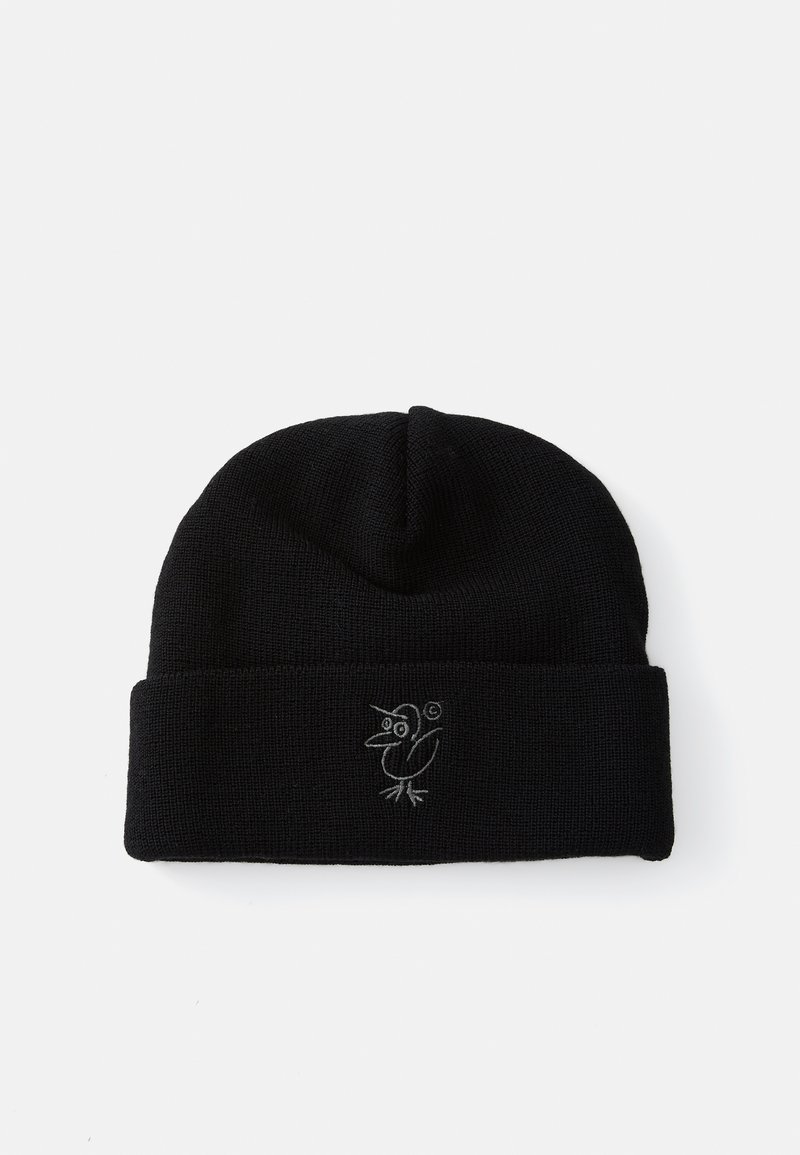 Cleptomanicx SKETCH GULL UNISEX - Bonnet - black