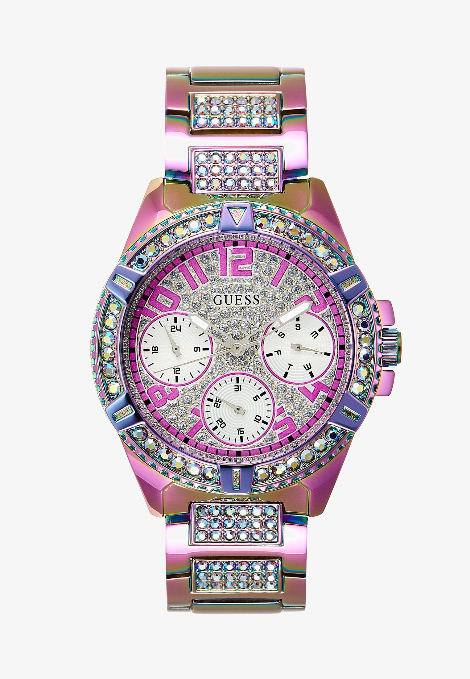 Guess Ladies Sport Watch Multi Coloured Zalando Co Uk