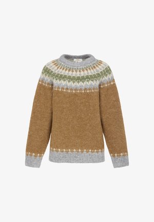 usha, Jumper - brown multicolor