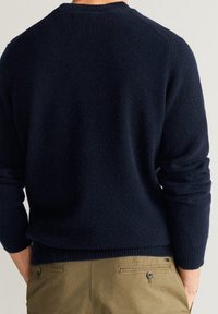 Mango Strickpullover - royal blue