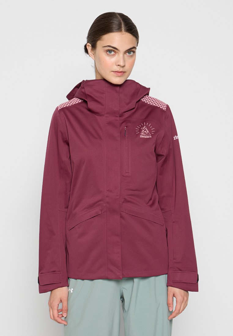 zimtstern Outdoorjas donkerrood zimtstern Outdoorjas donkerrood