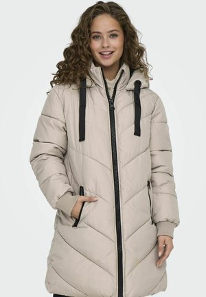 LANGER JDYSKYLAR - Vinterkappa /-rock - simply taupe