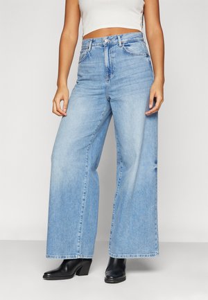 ONLSONIC WIDE - Široke hlačnice - medium blue denim