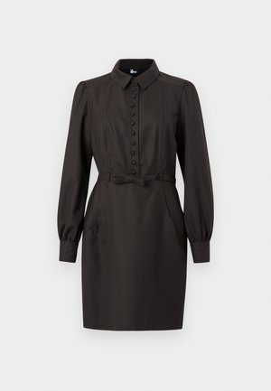 ROBE - Vestido camiseiro - chocolate