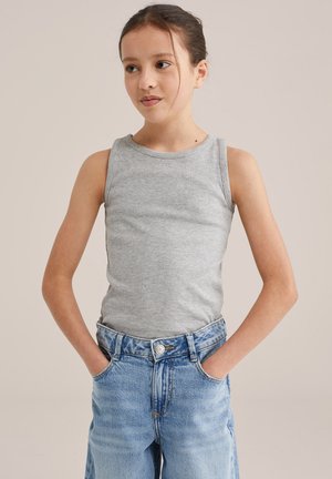 WE Fashion SINGLET VAN  - Top - blended light grey