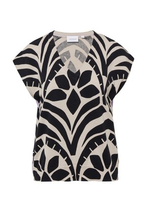 comma casual identity, - T-shirt z nadrukiem
