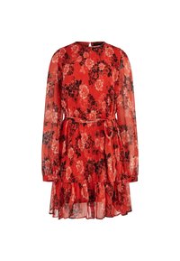 MIT ALLOVER-PRINT - Dienas kleita - blumenmuster rot
