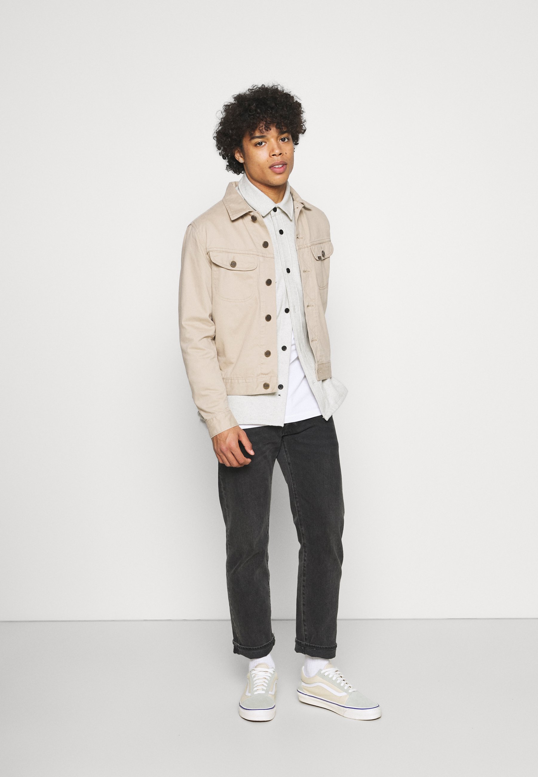 Lee SERVICE RIDER - Denim jacket - sand 