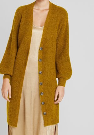 Cardigan - mustard yellow