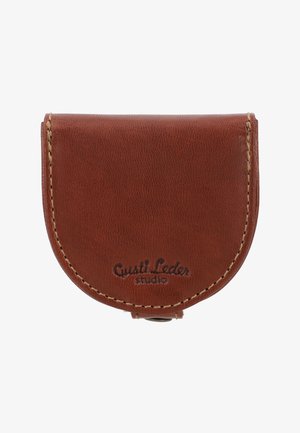 Gusti Leder, GELDBÖRSE BRIAN UNISEX - Peňaženka - dark brown