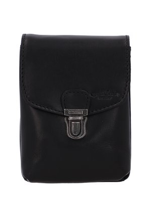 NELLY - Ülerinna-kott - schwarz ziegenleder