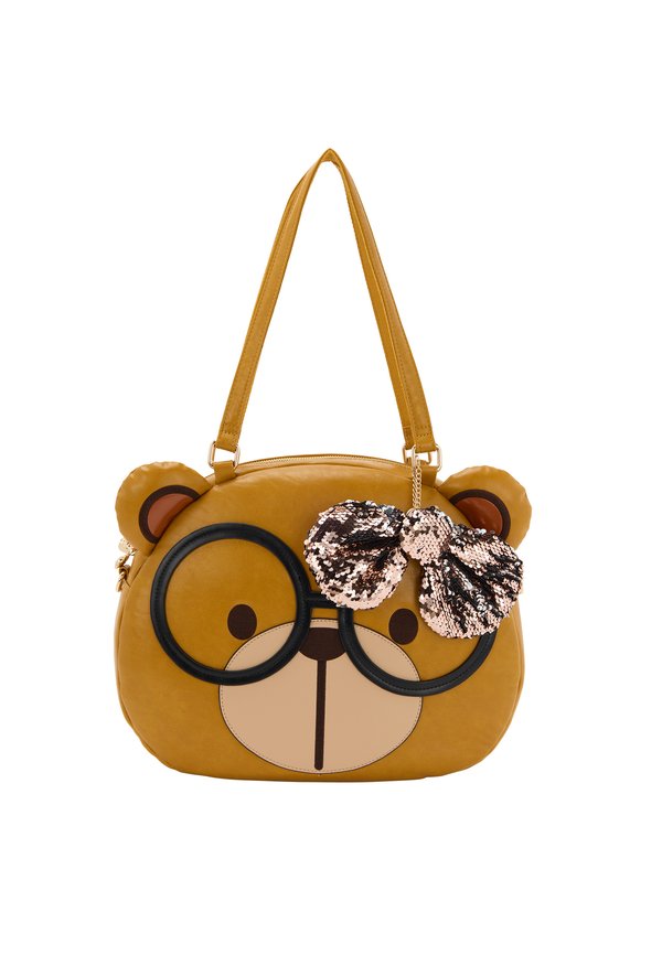 POP CREAM BEAR - Handtasche - camel