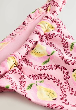 Next Bikinio apatinė dalis - pink lemon print
