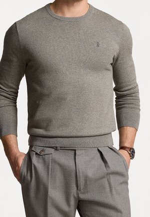 Stickad tröja - dark grey