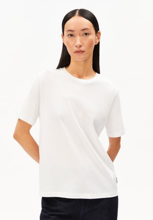ARMEDANGELS, LUALAA - T-shirt basic - white