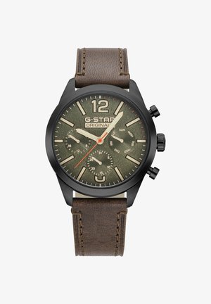 G-STAR, ORIGINALS - Chronografické hodinky - brown black