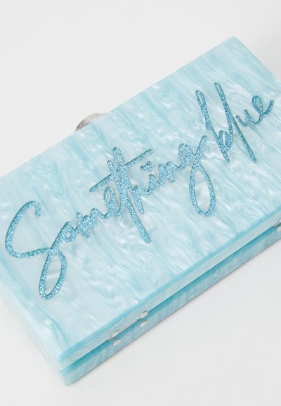 Sophia Webster CLEO BOX BAG - Listová kabelka - blue