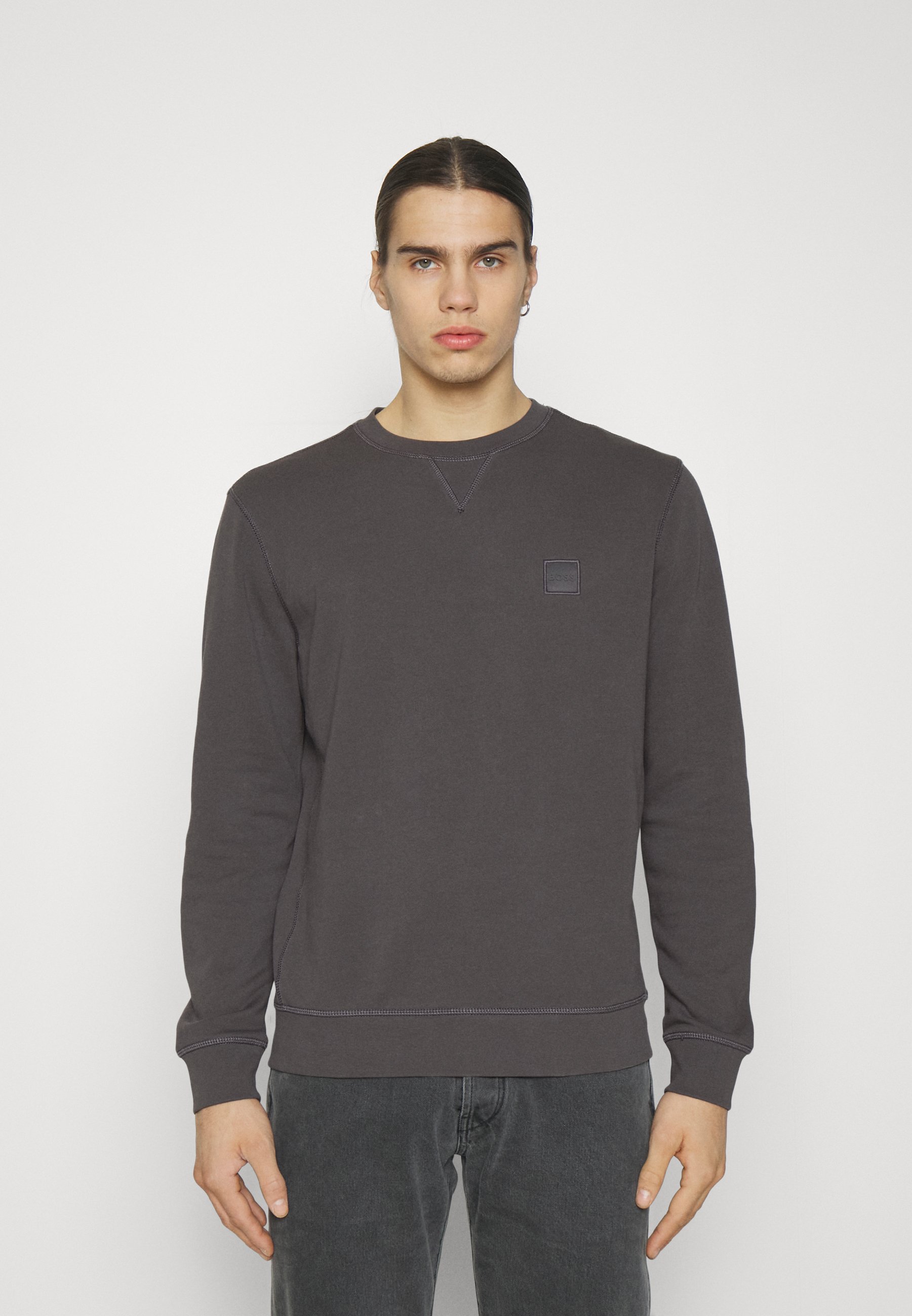 BOSS WESTART - Sweatshirt - dark grey/grey - Zalando.ie