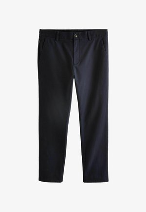 SLIM FIT ELASTICATED WAIST - Nadrágok - navy blue