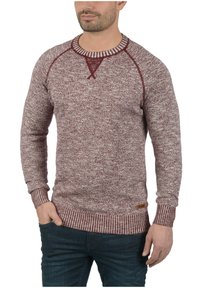 Solid SDThian - Striktrøje - wine red