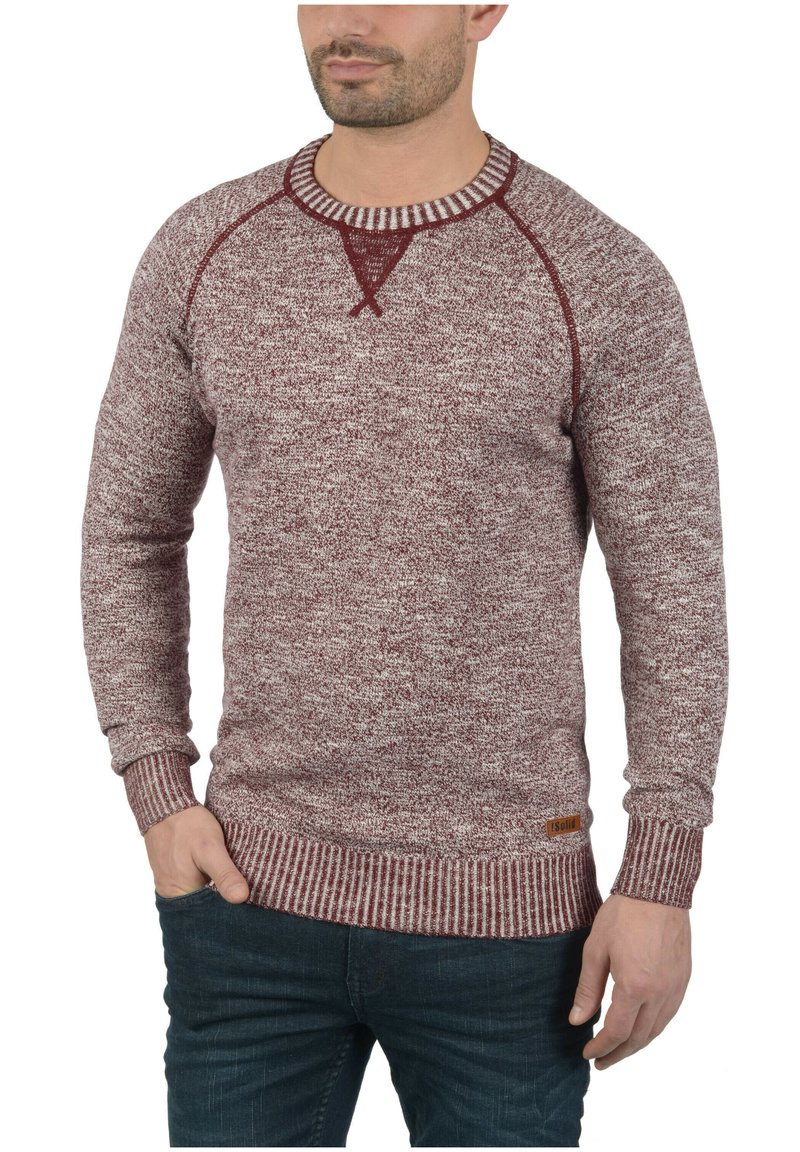 Solid SDThian - Striktrøje - wine red
