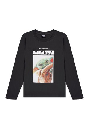 GROGU  - Long sleeved top - schwarz