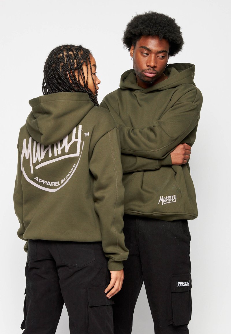 Multiply Apparel HALFCIRCLE Hoodie dark green/donkergroen Zalando.be