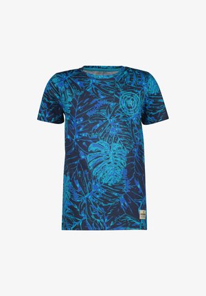 HARLOWE - Print T-shirt - sea blue