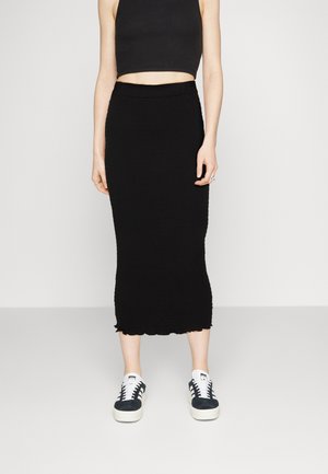 Envii WHEEL SKIRT - Pencil φούστα - black