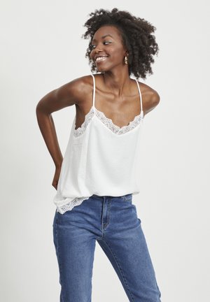 VICAVA SINGLET - Top - cloud dancer