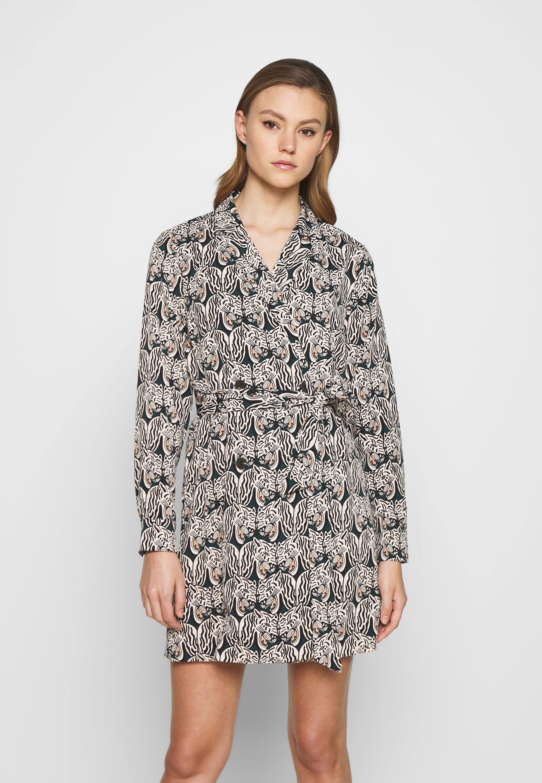 Monki LISEN DRESS - Day dress - black 