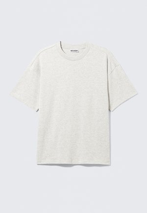 Weekday GREAT BOXY - Basic póló - light grey