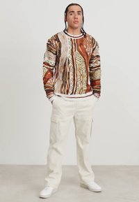 Carlo Colucci RUNDHALS UNISEX - Strickpullover - rost
