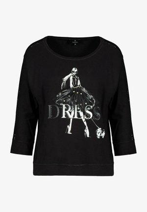 Long sleeved top - black