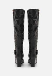 Anna Field Botas de cuña - black