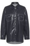 PIPER - Πουκαμίσα με κουμπιά - rinse wash denim