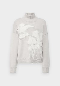 ROLL NECK - Strickpullover - beige