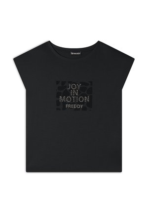 T-shirt con stampa - anthracite