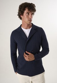 NOTCH COLLAR - Blazer - dark blue