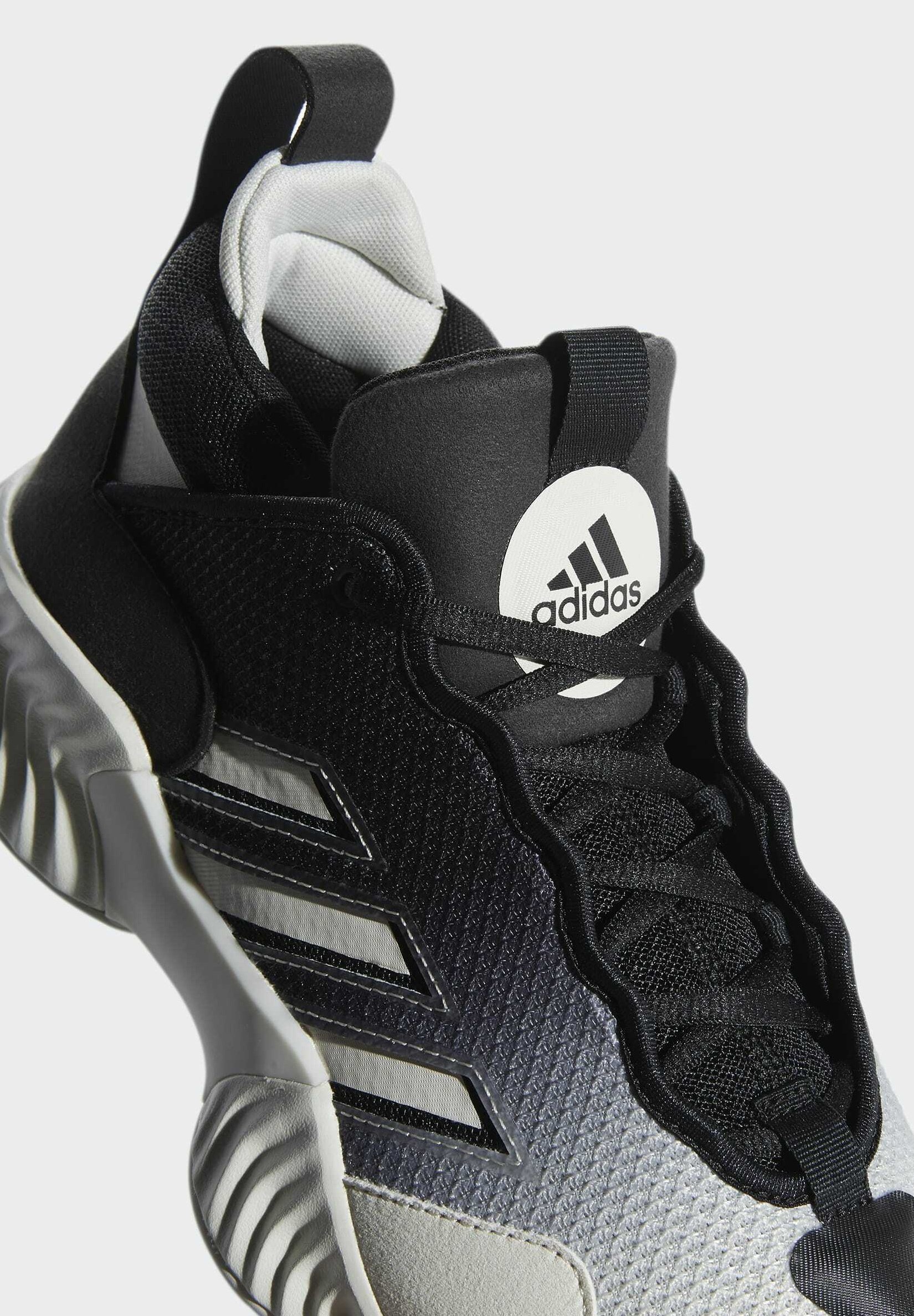 adidas Performance COURT VISION 3 TEAM BOUNCE - Zapatillas de baloncesto -  grey/gris - Zalando.es