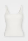 GEMMA SCOOP TANK - Top - ivory