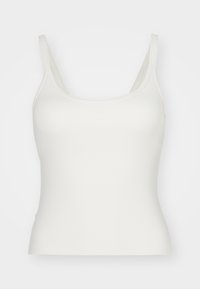 GEMMA SCOOP TANK - Topper - ivory