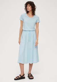 s.Oliver AUS MIX - A-lijn rok - hellblau