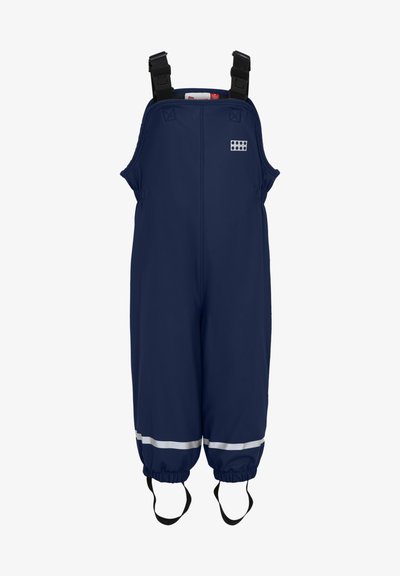 Playshoes Regenbroek voor jongens, bouwplaats, regenbroek, blauw (marine 11), 80 cm Playshoes Regenbroek voor jongens, bouwplaats, regenbroek, blauw (marine 11), 80 cm