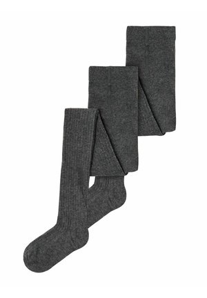 NKN 2PACK NOOS - Tights - dark grey melange