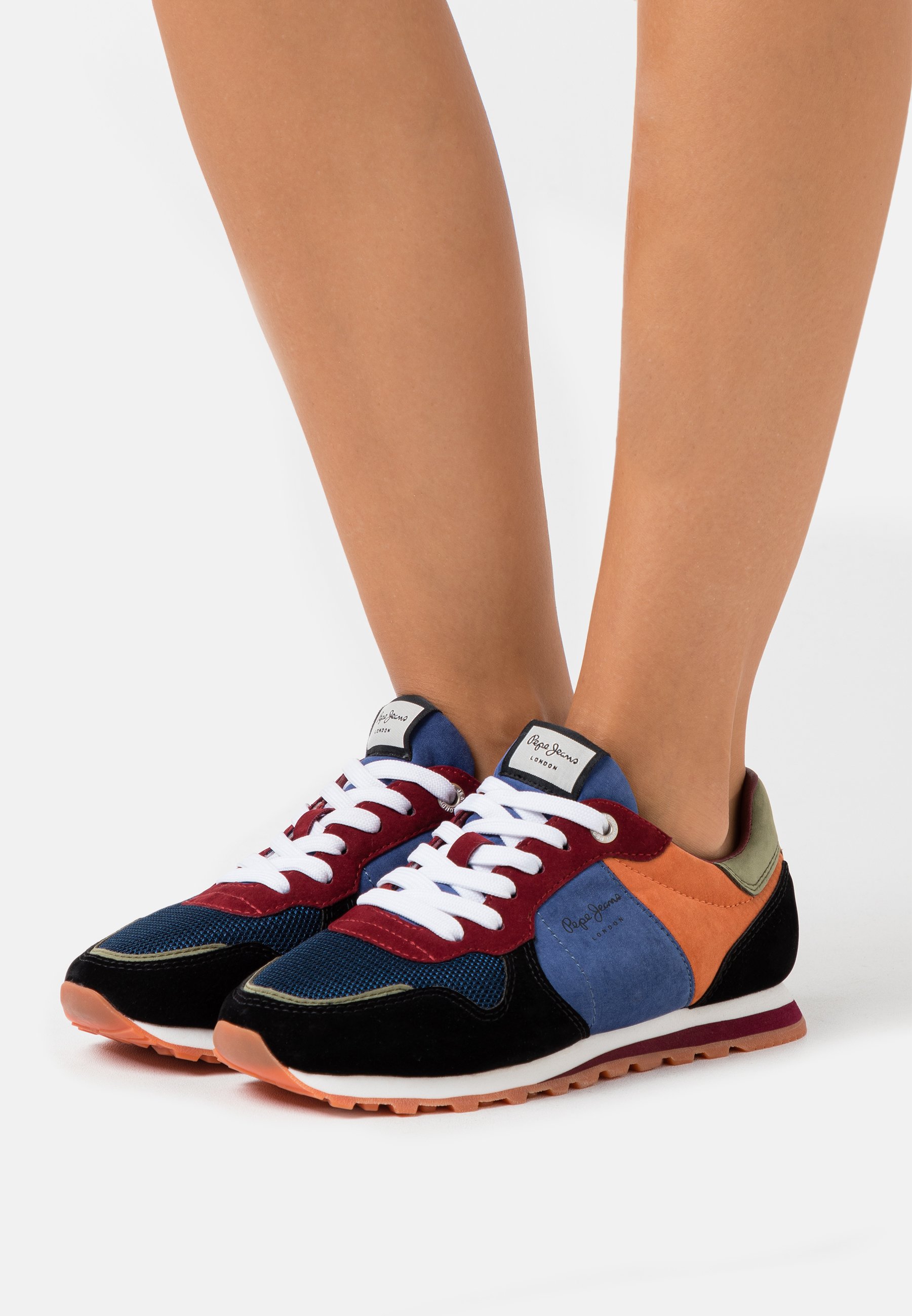 Pepe Jeans VERONA - Sneakers laag - black/meerkleurig - Zalando.be