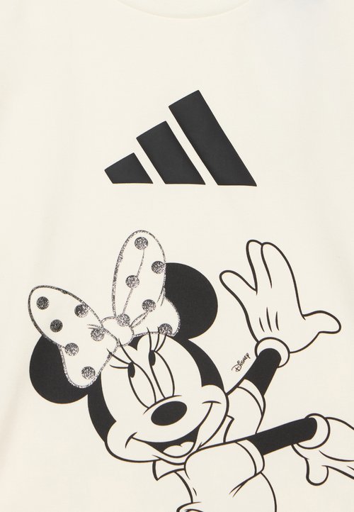 adidas DISNEY MINNIE TEE - Print T-shirt - off-white/black — photo 4