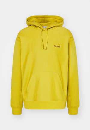 Carhartt WIP HOODED AMERICAN SCRIPT  - Hoodie - golden olive